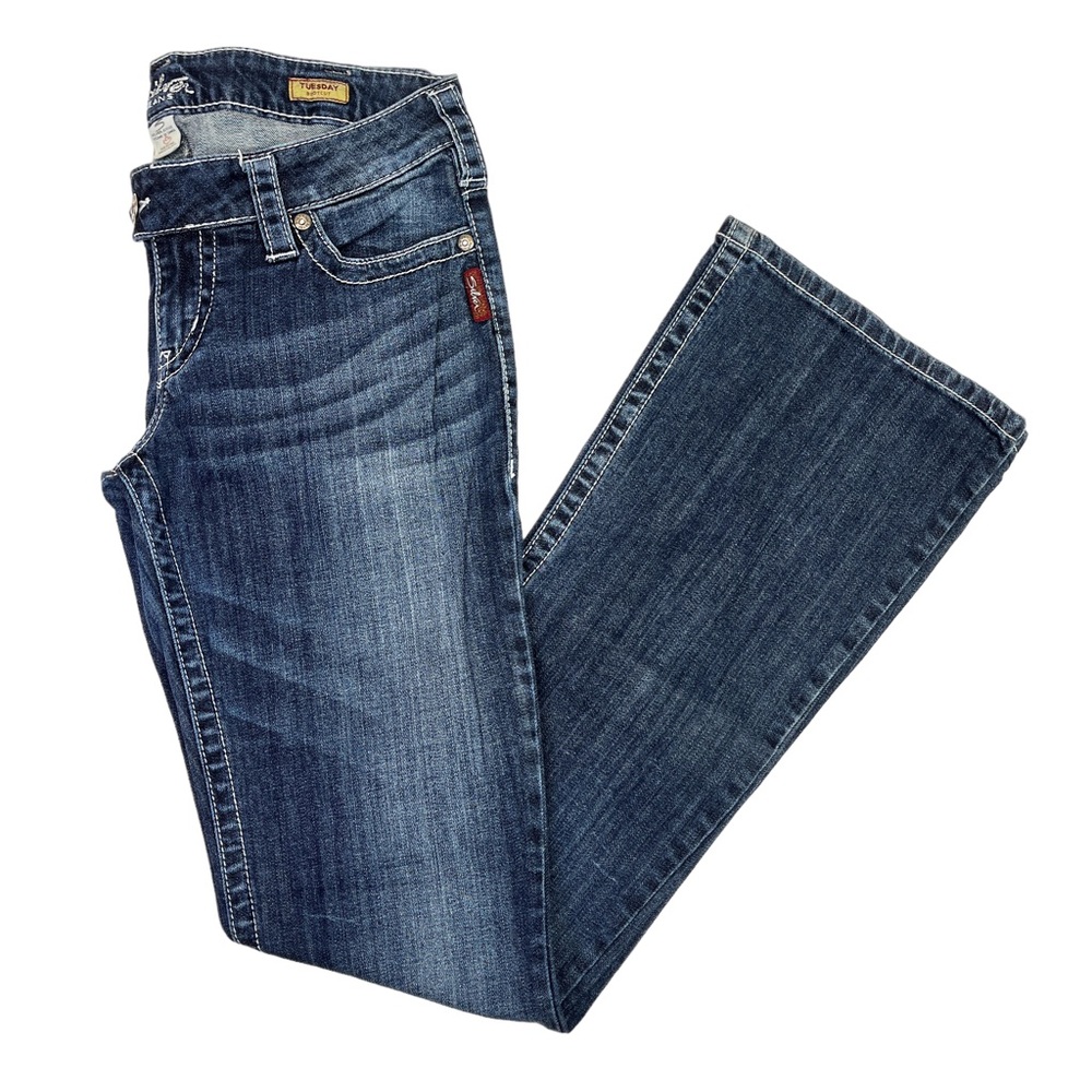 Silver Jeans Tuesday lowrise bootcut jeans - 30L